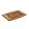 Rectangular Wood Underliner
